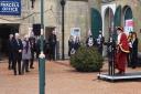 Holocaust Memorial Day was marked in Lowestoft at the town's rail station.