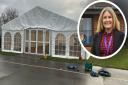 Thomas Bullock Primary is being forced to use a marquee as a temporary hall