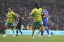 Jonathan Rowe celebrates his and City's first goal of the season, against Hull