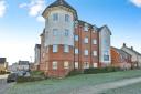 A two-bed apartment in Woodpecker Way, Costessey, is on sale with William H Brown for £160,000