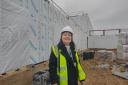 Councillor Alexandra Kemp at the new  health centre in King's Lynn