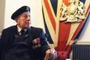 Walter Flaxman, 101, was presented with a Buchan medal for service with the Royal Lancers during the Second World War.