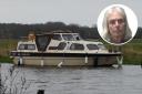 A fisherman has described the chilling moment he found the disserted boat of a missing 65-year-old man as a major search of the Norfolk Broads continues. 
