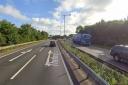 A broken down vehicle was causing delays on the A11