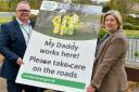New signs are being used to reduce the risk to road workers