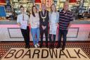 The mayor of Felixstowe David Rowe launched his appeal in aid of Breast Friends CIC alongside representatives of the charity at the Boardwalk café