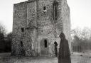 A ghost walks at Warren Lodge, Thetford. Photograph from 1983. PICTURE: Denise Bradley