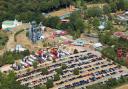 The East Coast Truckers' Children's Convoy at Pleasurewood Hills in Lowestoft