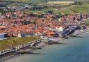 Views across Sheingham and its beach