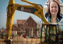 Labour county councillor Chrissie Rumsby questioned the secrecy over where new homes could be built