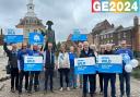 James Wild launching his General Election campaign in King's Lynn