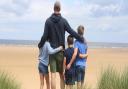 The image was taken by the Princess of Wales on the Norfolk Coast last month