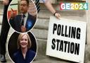 A poll has predicted one Norfolk Tory MP should retain their seat, while others are 'too close to call'. Inset: Duncan Baker, Conservative candidate for North Norfolk and Liz Truss, Conservative candidate for South West Norfolk