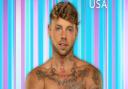 Caine Bacon has made it through to the main villa in Love Island USA