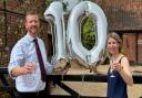 Matthew and Jenny Stevenson are celebrating 10 years of business at Hunters Hall