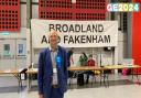 Jerome Mayhew has been re-elected in Broadland and Fakenham