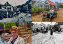 Enthusiasts brought their cars to Old Hunstanton to recreate a 1920s seaside postcard
