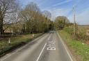 A road in north Norfolk has been closed following a crash