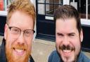 Brothers James (left) and Matt Schaitel have opened their own opticians in Reepham