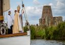 Experience tradition with Bishop at outdoor service in historic St Benet's Abbey