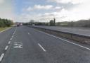 The northbound carriageway of the A11 has been closed following a crash
