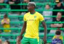 Jose Cordoba made his Norwich City debut during the Canaries' pre-season friendly against Magdeburg