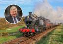 The North Norfolk Railway’s managing director Hugh Harkett has retired after 17 years in the role because of illness