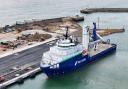 A Norside Supporter vessel calling at the Lowestoft Eastern Energy Facility (LEEF)