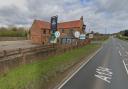 The Jolly Brewers beside the A134 at Shouldham Thorpe