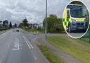 A man in his 70s was taken to hospital after a crash in Thetford