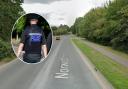 A road rage attack in Wymondham has sparked a police hunt