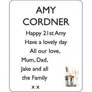 AMY CORDNER