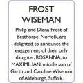 FROST - WISEMAN