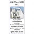 JANICE and BASIL BIRD