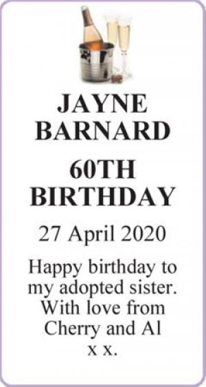 JAYNE BARNARD