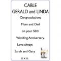 GERALD and LINDA CABLE