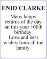 ENID CLARKE