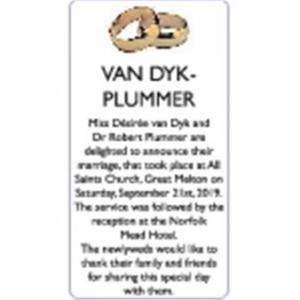 VAN DYK-PLUMMER