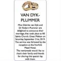 VAN DYK-PLUMMER