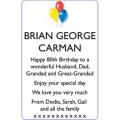 BRIAN GEORGE CARMAN