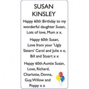 SUSAN KINSLEY