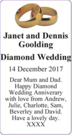 Janet and Dennis Goolding