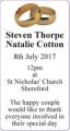 Steven Thorpe Natalie Cotton