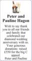 Peter and Pauline Hagon