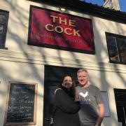 Steve Garner and Jane Howard are stepping down from The Cock in Dereham