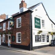 The Bull pub in Dereham is hoping to sell alcohol outdoors