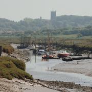 Morston Harbour in Norfolk