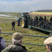 A 45-strong party visited the 5,000-acre Somerleyton estate, near Lowestoft, on the Royal Norfolk Agricultural Association’s spring tour