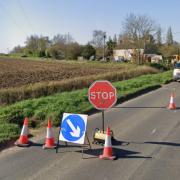The A1122 in Fincham will be closed for several dates