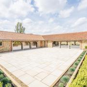 Riseborough Barn is surrounded by idyllic views of the countryside